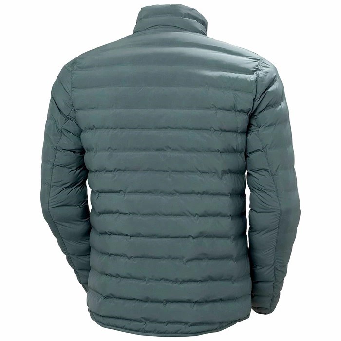 Men's Helly Hansen Mono Material Insulated Jackets Grey | 361-AXJUTI