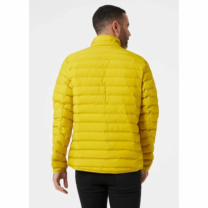 Men's Helly Hansen Mono Material Insulated Jackets Brown / Yellow | 560-VYTZLX