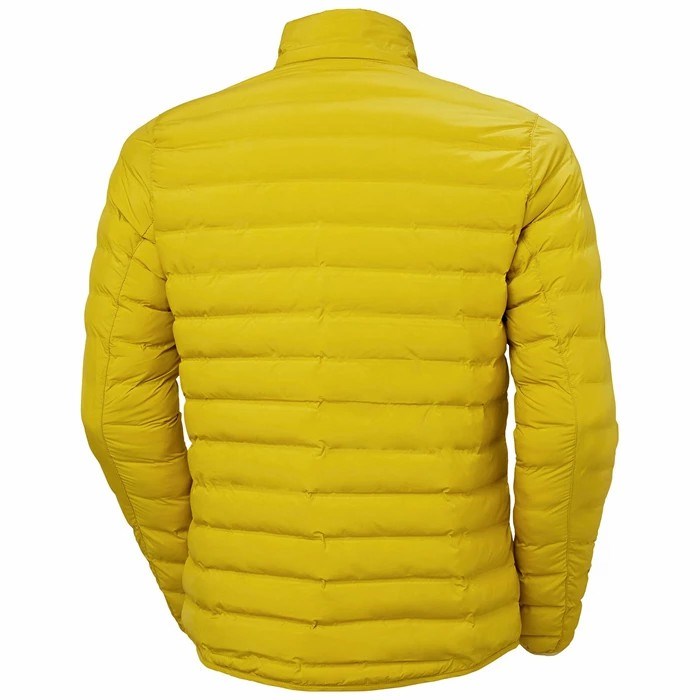 Men's Helly Hansen Mono Material Insulated Jackets Brown / Yellow | 560-VYTZLX