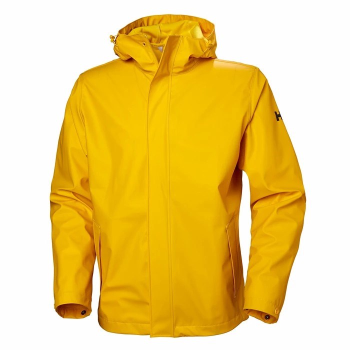 Men\'s Helly Hansen Moss Coats Yellow / Brown | 046-HAOJRV