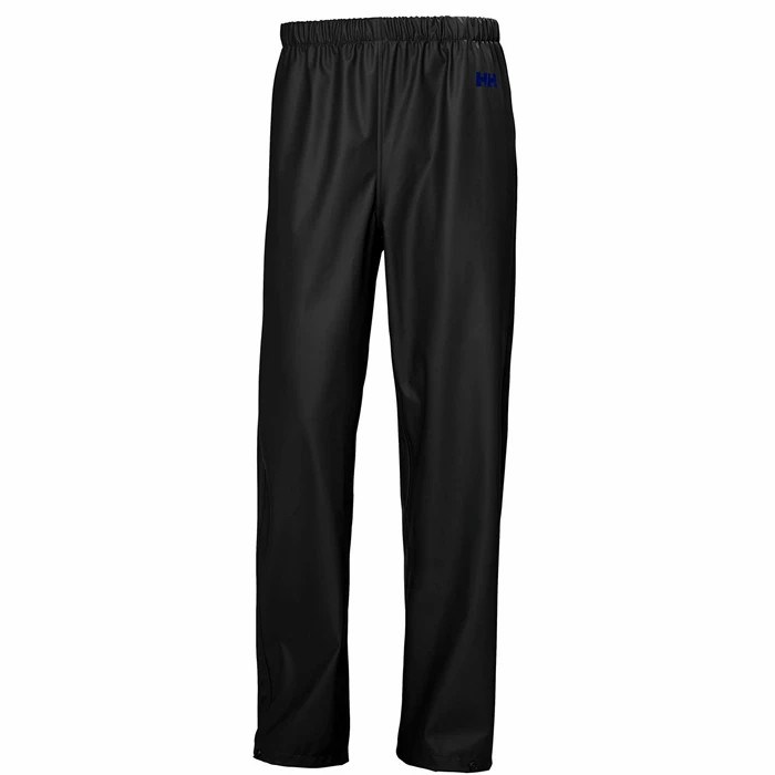 Men\'s Helly Hansen Moss Waterproof Pants Black | 815-TISBVA