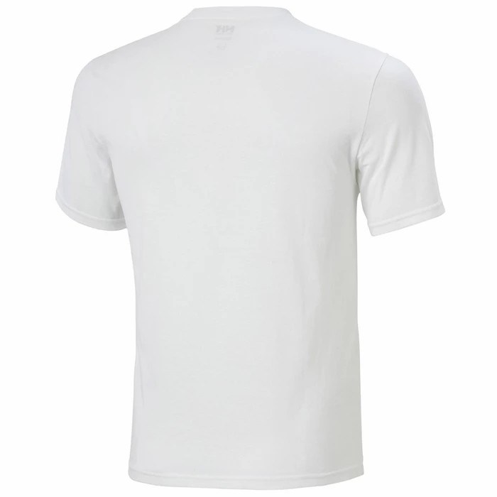 Men's Helly Hansen Nord Graphic T Shirts White | 789-RAWNIT