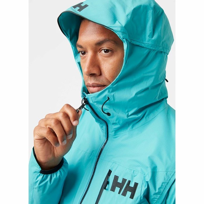 Men's Helly Hansen Odin 3d Air Outdoor Jackets Blue | 485-LWVRIO