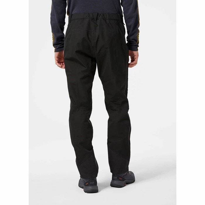 Men's Helly Hansen Odin 9 Worlds Infinity Shell Pants Black | 943-WOVICE