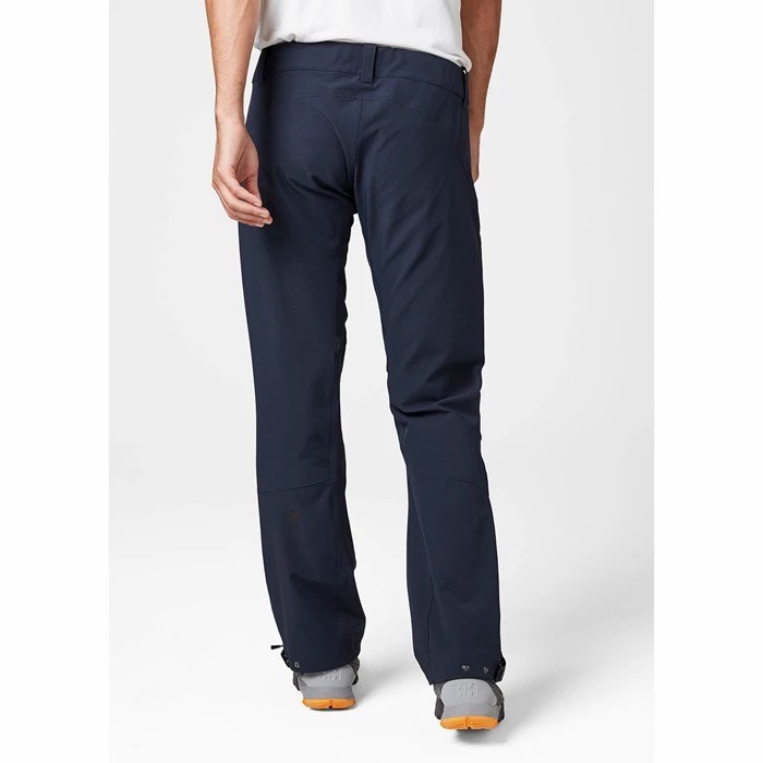 Men's Helly Hansen Odin Huginn Shell Pants Navy | 650-ZWTXFQ