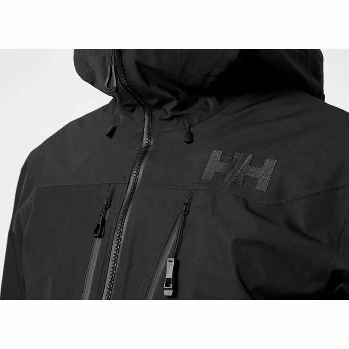 Men's Helly Hansen Odin Infinity Insulated Outdoor Jackets Black | 086-ZQODHE