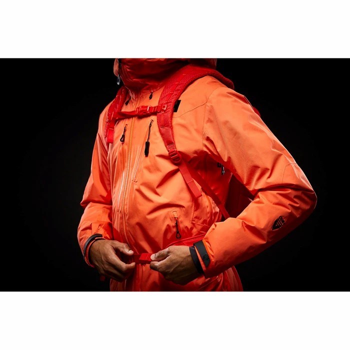 Men's Helly Hansen Odin Infinity Insulated Outdoor Jackets Brown / Orange | 125-NJVOQH