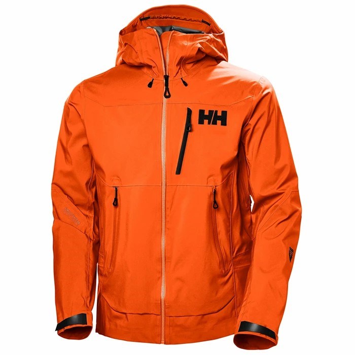 Men\'s Helly Hansen Odin Mountain Infinity Outdoor Jackets Orange | 125-XLNSYA