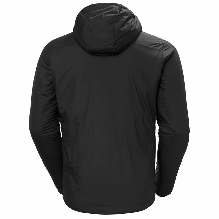 Men's Helly Hansen Odin Stretch Hooded Midlayer Jackets Black | 916-YOERKU