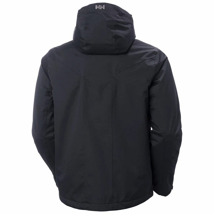 Men's Helly Hansen Omega Ski Jackets Black | 170-IJAVKE