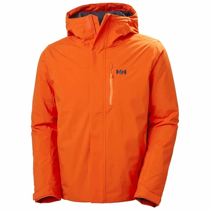 Men\'s Helly Hansen Panorama Ski Jackets Orange | 257-FDYPRU