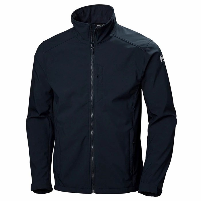 Men\'s Helly Hansen Paramount Soft Outdoor Jackets Navy | 983-OMJPQC