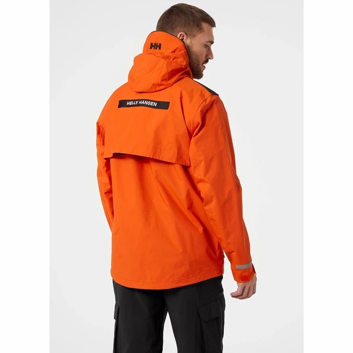 Men's Helly Hansen Patrol Transition Coats Orange / Red | 145-PGRQBA