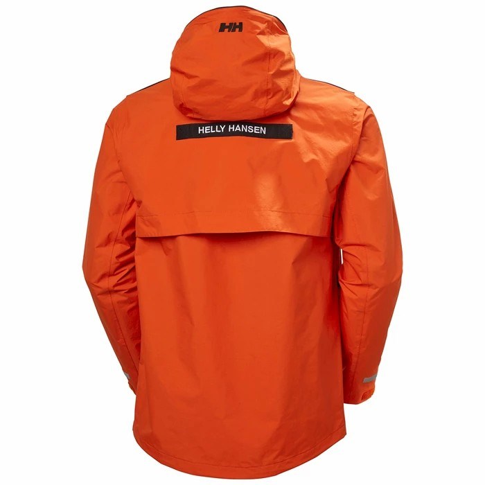 Men's Helly Hansen Patrol Transition Coats Orange / Red | 145-PGRQBA