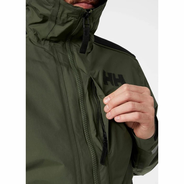 Men's Helly Hansen Patrol Transition Coats Grey | 236-ISCHWM