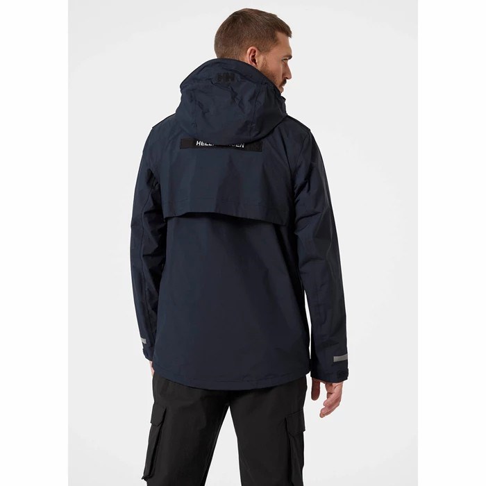 Men's Helly Hansen Patrol Transition Coats Navy | 423-VPKDNX