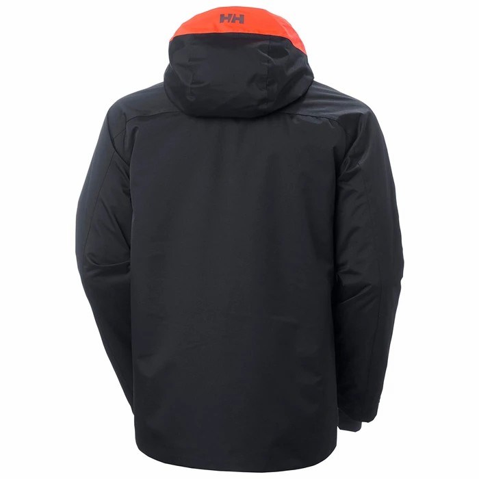 Men's Helly Hansen Powder Ski Jackets Black | 321-TXMFHC