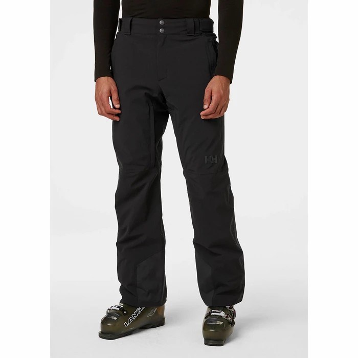 Men's Helly Hansen Rapid Snow Pants Black | 704-VSCINK