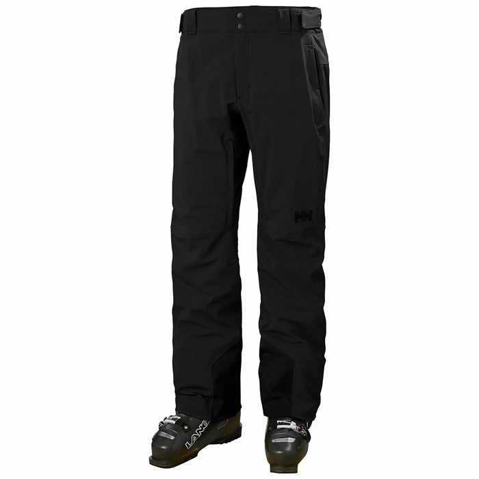 Men\'s Helly Hansen Rapid Snow Pants Black | 704-VSCINK