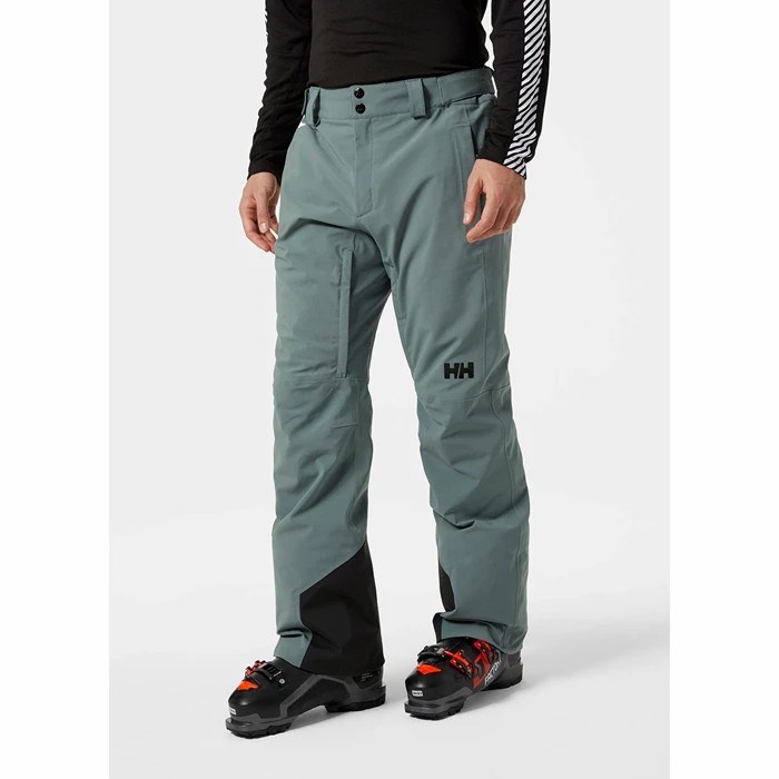 Men's Helly Hansen Rapid Snow Pants Grey | 703-LJTZHV