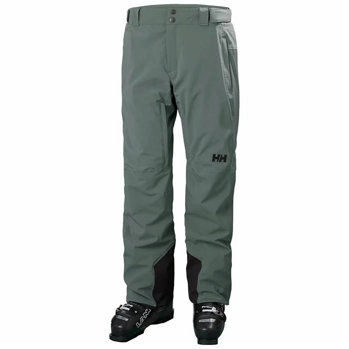 Men\'s Helly Hansen Rapid Snow Pants Grey | 703-LJTZHV