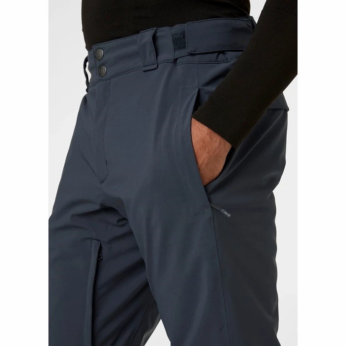 Men's Helly Hansen Rapid Snow Pants Grey | 960-BNVJIK