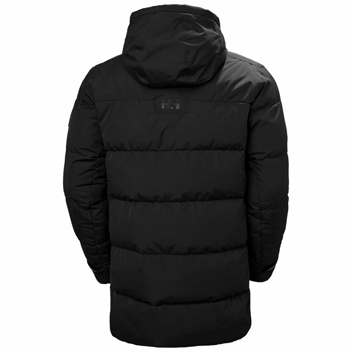 Men's Helly Hansen Reine Puffy Winter Jackets Black | 710-YKTABS