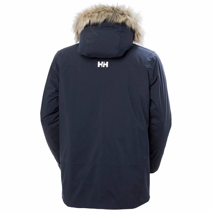 Men's Helly Hansen Reine Winter Jackets Navy | 172-KOQWSR