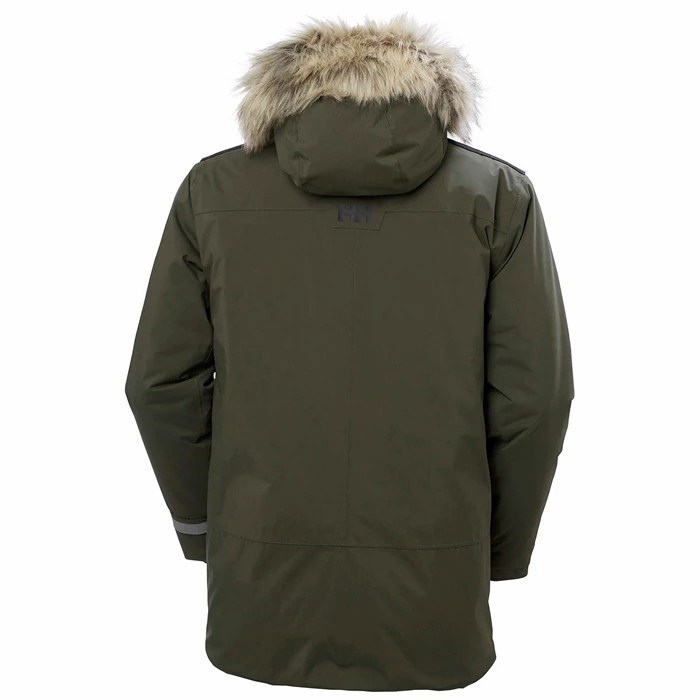 Men's Helly Hansen Reine Winter Jackets Grey | 197-CQMKON