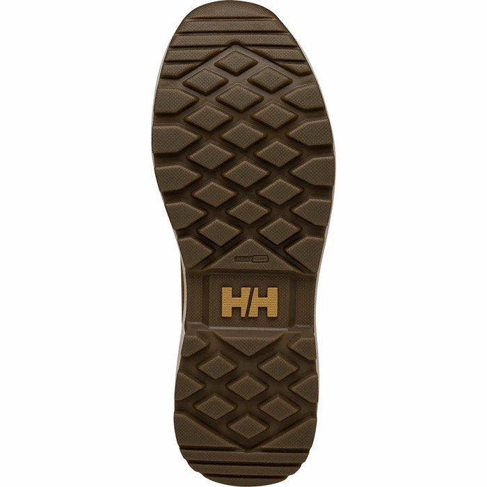 Men's Helly Hansen Richmond Work Boots Orange Brown | 953-YLVCFJ