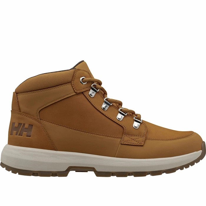 Men's Helly Hansen Richmond Work Boots Orange Brown | 953-YLVCFJ