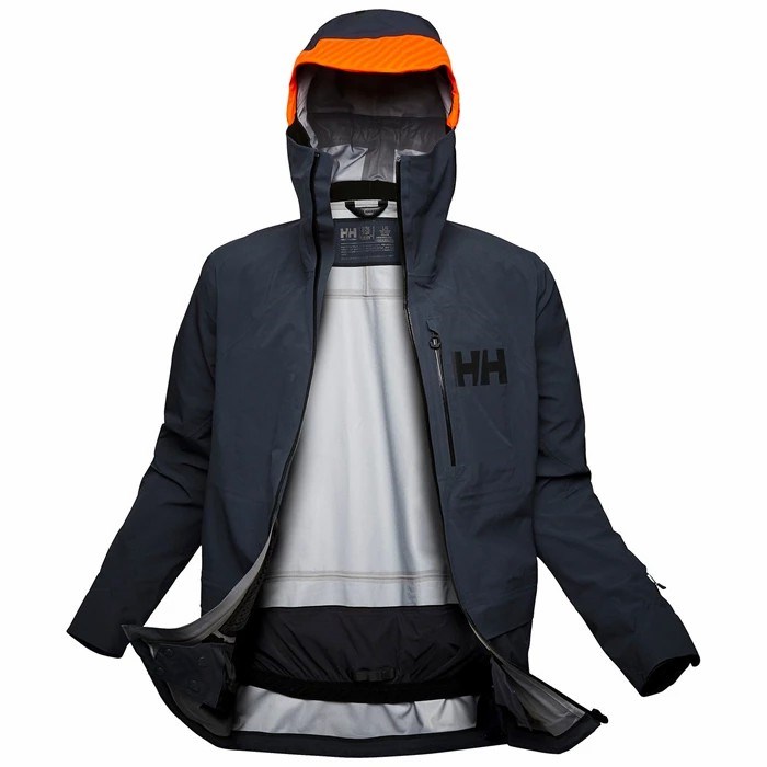 Men\'s Helly Hansen Ridge Infinity Shell Jackets Grey | 029-TIJHRM