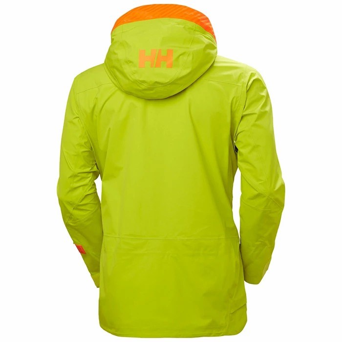 Men's Helly Hansen Ridge Infinity Shell Jackets Light Green | 601-WRIQDG