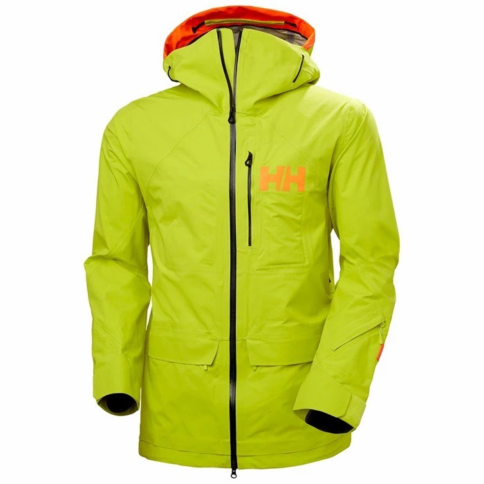 Men\'s Helly Hansen Ridge Infinity Shell Jackets Light Green | 601-WRIQDG