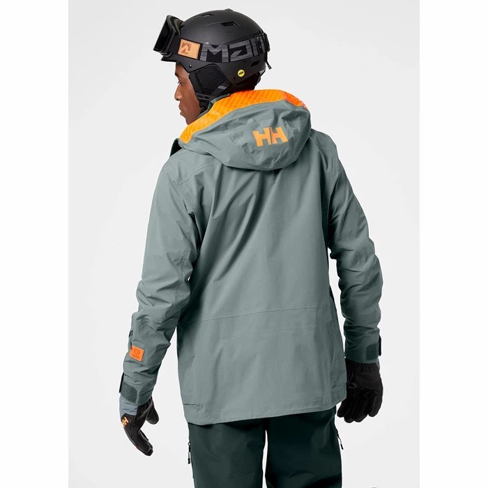 Men's Helly Hansen Ridge Infinity Shell Jackets Grey | 610-UWMVNI