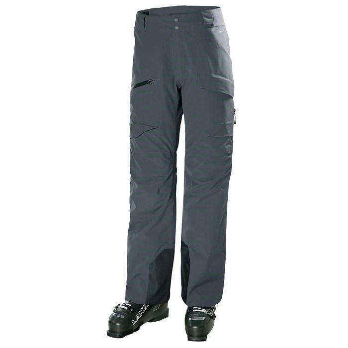 Men\'s Helly Hansen Ridge Infinity Shell Pants Grey | 940-RVIWEB