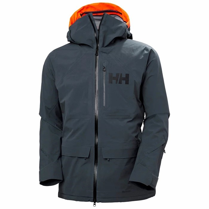 Men's Helly Hansen Ridge Infinity Ski Jackets Grey | 392-KGVSZY