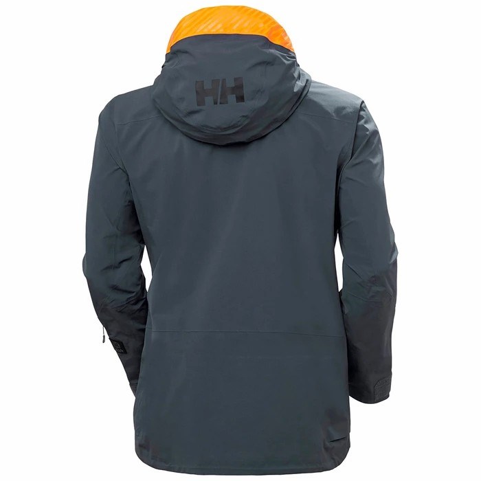 Men's Helly Hansen Ridge Infinity Ski Jackets Grey | 392-KGVSZY