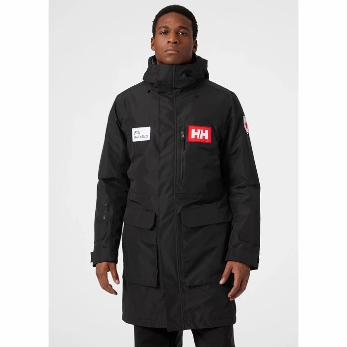 Men's Helly Hansen Rigging Casual Jackets Black | 812-HBWPKM