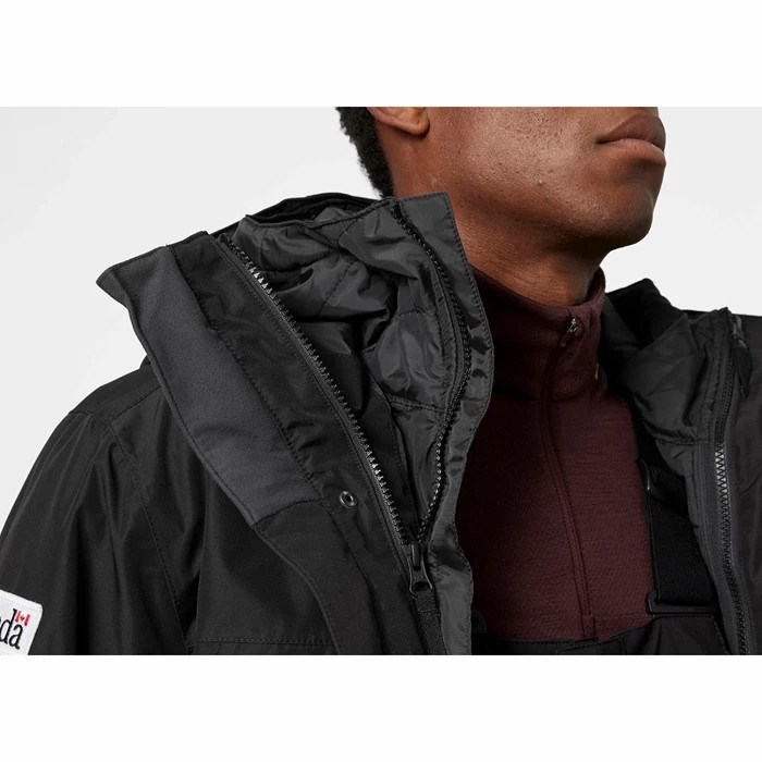 Men's Helly Hansen Rigging Casual Jackets Black | 812-HBWPKM