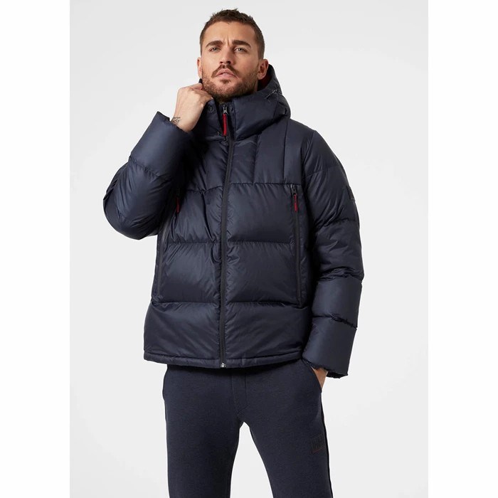 Men's Helly Hansen Rwb Coats Navy | 795-EUTJLM