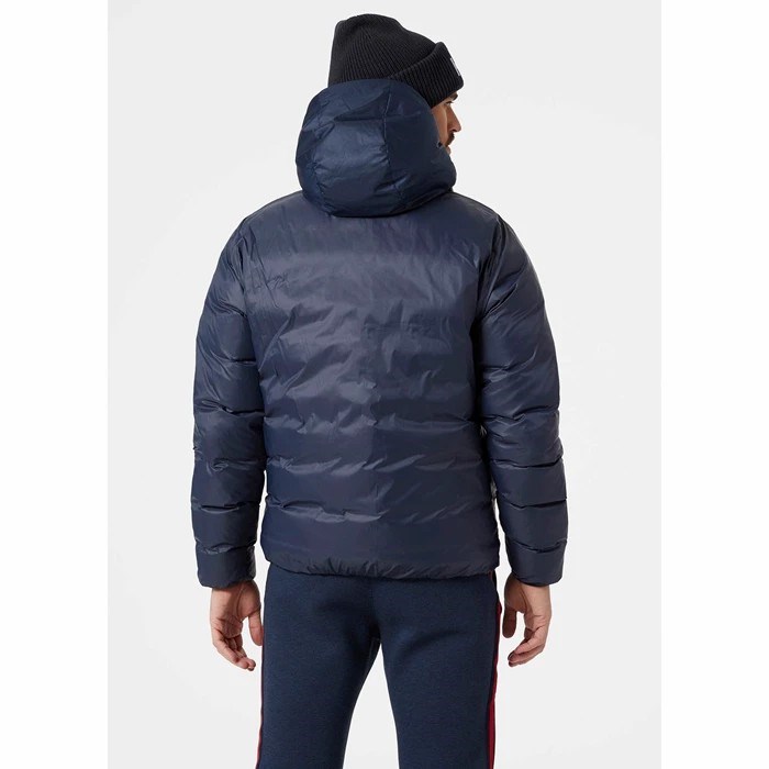 Men's Helly Hansen Rwb Reversible Coats Blue | 274-TBCSMF