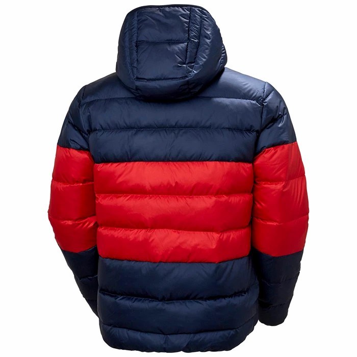 Men's Helly Hansen Rwb Reversible Puffer Jackets Navy | 078-KHYQPI