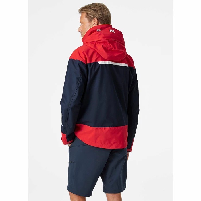 Men's Helly Hansen Salt Inshore Sailing Jackets Navy | 368-TGAIUJ