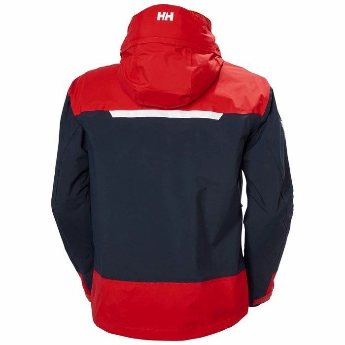 Men's Helly Hansen Salt Inshore Sailing Jackets Navy | 368-TGAIUJ