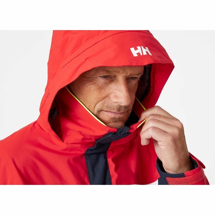 Men's Helly Hansen Salt Inshore Sailing Jackets Navy | 368-TGAIUJ