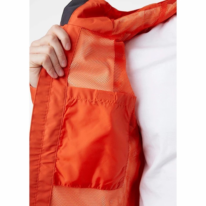 Men's Helly Hansen Seven J Casual Jackets Orange | 564-XYNBPR