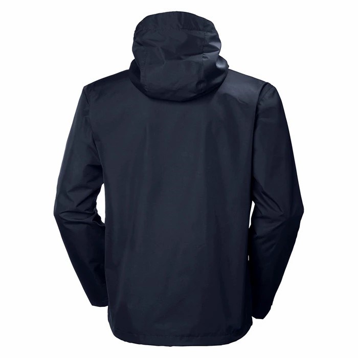 Men's Helly Hansen Seven J Shell Jackets Black | 276-QFUSNX