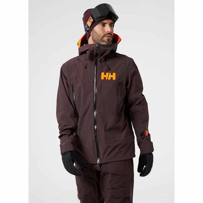 Men's Helly Hansen Sogn 2.0 Shell Jackets Blue | 678-YOLGUN