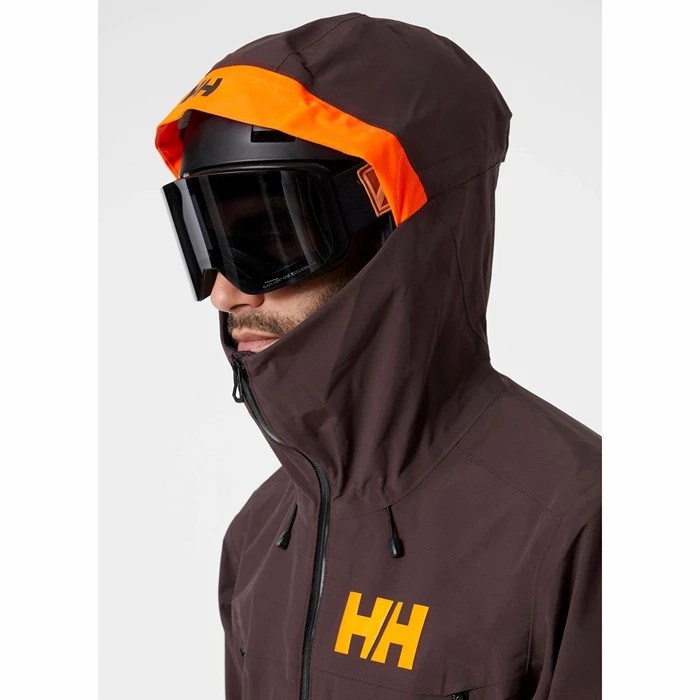 Men's Helly Hansen Sogn 2.0 Shell Jackets Blue | 678-YOLGUN